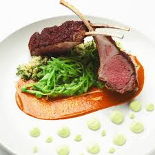Santacafé signature dishes Rack of Lamb
Flourless Chocolate Torte
Shiitake and Cactus Spring Rolls